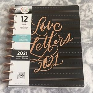 The Happy Planner 2021 Lettering planner